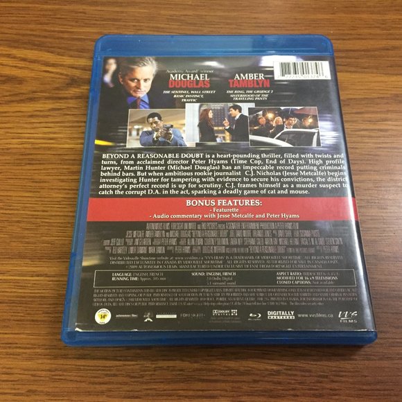 Beyond a Reasonable Doubt Blu ray - Picture 2 of 4